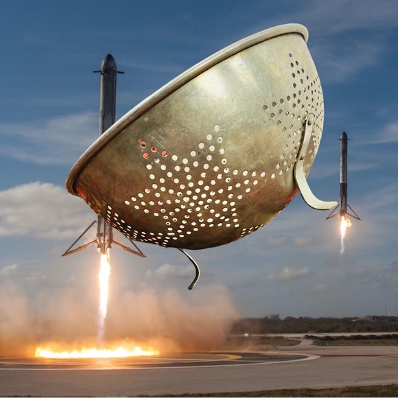 A Vintage colander with 6-sided star Pattern - Picture 3 of 8